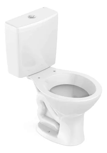 Bacia Com Caixa Acoplada Ecoflush Saveiro Branco Celite Branco